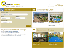 Tablet Screenshot of bawayonholiday.co.uk